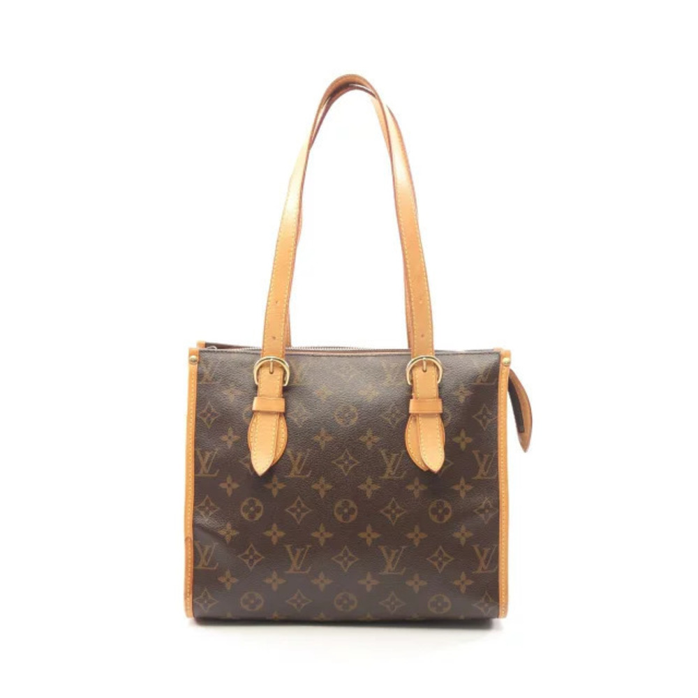 Louis Vuitton Popincourt Au Tote Bag Canvas Leather Monogram Brown